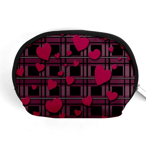 Harts pattern Accessory Pouches (Medium)  from ArtsNow.com Front