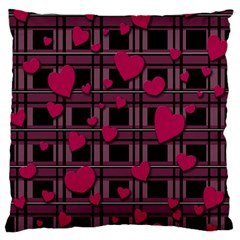 Harts pattern Standard Flano Cushion Case (Two Sides) from ArtsNow.com Back