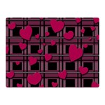 Harts pattern Double Sided Flano Blanket (Mini) 