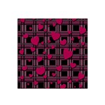 Harts pattern Satin Bandana Scarf