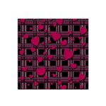 Harts pattern Satin Bandana Scarf