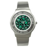 Green love Stainless Steel Watch