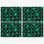 Green love Belt Buckles
