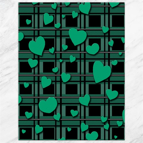 Green love Canvas 12  x 16   from ArtsNow.com 11.86 x15.41  Canvas - 1