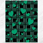 Green love Canvas 12  x 16  