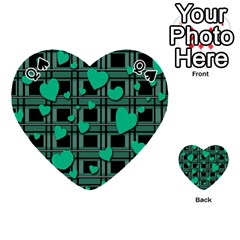 Queen Green love Playing Cards 54 (Heart)  from ArtsNow.com Front - SpadeQ