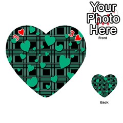 Green love Playing Cards 54 (Heart)  from ArtsNow.com Front - Heart3