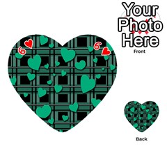 Green love Playing Cards 54 (Heart)  from ArtsNow.com Front - Heart6