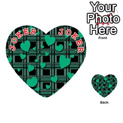 Green love Playing Cards 54 (Heart)  from ArtsNow.com Front - Joker2