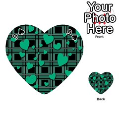 Green love Playing Cards 54 (Heart)  from ArtsNow.com Front - Spade9