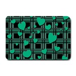 Green love Small Doormat 