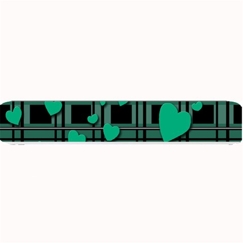 Green love Small Bar Mats from ArtsNow.com 24 x4  Bar Mat