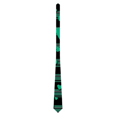 Green love Neckties (One Side)  from ArtsNow.com Front