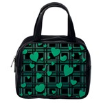 Green love Classic Handbags (One Side)