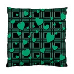 Green love Standard Cushion Case (Two Sides)