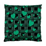 Green love Standard Cushion Case (Two Sides)