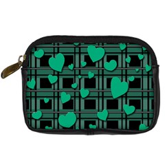 Green love Digital Camera Cases from ArtsNow.com Front