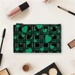 Green love Cosmetic Bag (Small) 