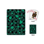 Green love Playing Cards (Mini) 