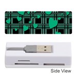 Green love Memory Card Reader (Stick) 