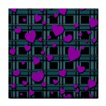 Purple love Tile Coasters