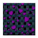 Purple love Tile Coasters