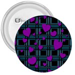 Purple love 3  Buttons