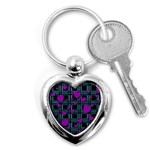 Purple love Key Chains (Heart) 