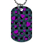 Purple love Dog Tag (One Side)