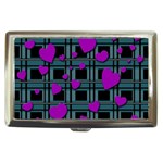 Purple love Cigarette Money Cases