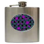 Purple love Hip Flask (6 oz)