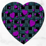 Purple love Jigsaw Puzzle (Heart)