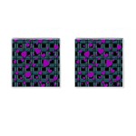 Purple love Cufflinks (Square)