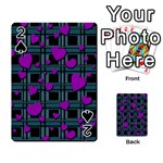 Purple love Playing Cards 54 Designs 