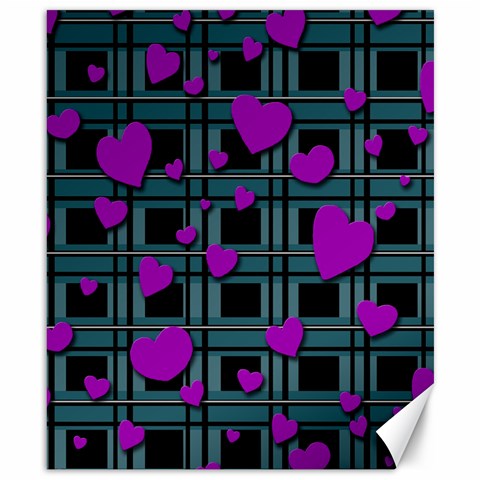 Purple love Canvas 8  x 10  from ArtsNow.com 8.15 x9.66  Canvas - 1