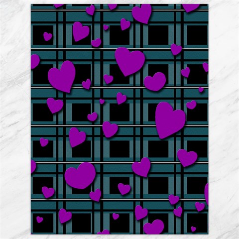 Purple love Canvas 12  x 16   from ArtsNow.com 11.86 x15.41  Canvas - 1