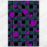 Purple love Canvas 12  x 18  