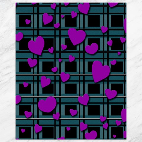 Purple love Canvas 16  x 20   from ArtsNow.com 15.75 x19.29  Canvas - 1