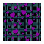 Purple love Medium Glasses Cloth