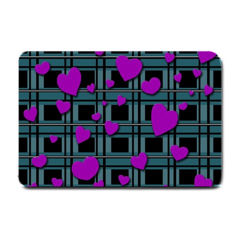 Purple love Small Doormat  from ArtsNow.com 24 x16  Door Mat