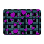 Purple love Small Doormat 