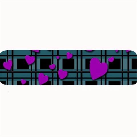 Purple love Large Bar Mats from ArtsNow.com 32 x8.5  Bar Mat