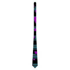 Purple love Neckties (Two Side)  from ArtsNow.com Back