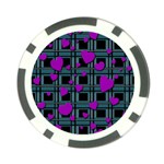 Purple love Poker Chip Card Guards