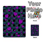 Purple love Multi-purpose Cards (Rectangle) 