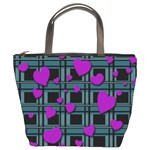 Purple love Bucket Bags