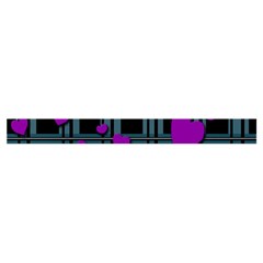Purple love Zipper Classic Tote Bag from ArtsNow.com Strap