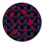 Decorative love Round Mousepads