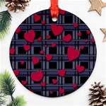 Decorative love Ornament (Round) 