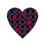 Decorative love Heart Magnet